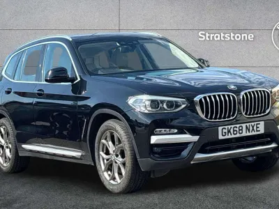 Used BMW X3 xLine 181 HP (133 kW) 2018 Black SUV