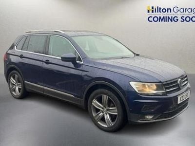 Blue Used 2019 VW Tiguan Match SUV | £14,550 (Good price)