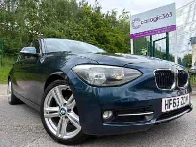 Used BMW 118 Sport Line 2013 Blue Hatchback