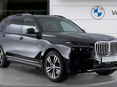 Black Used 2023 BMW X7 M Sport SUV | £65,103 (Fair price)