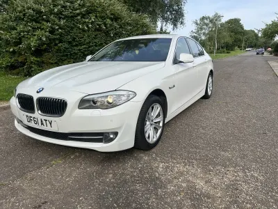 Used BMW 520 Efficient Dynamics 190 HP (139 kW) 2012 White Sedan