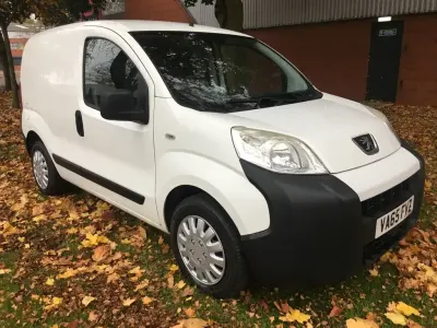 Used Peugeot Bipper S 75 HP (55 kW) 2015 White MPV