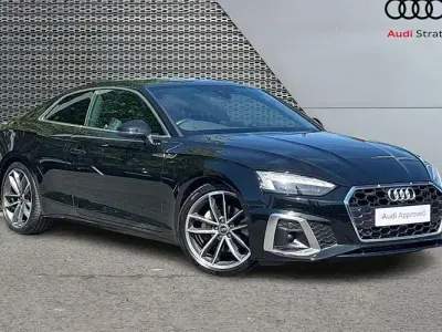 Used Audi A5 S-Line 204 HP (150 kW) 2023 Black Coupe