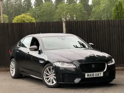 Used Jaguar XF R-Sport 2018 Black Sedan