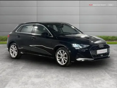 Begagnad Audi A3 Sport 116 HK (85 kW) 2025 Svart Halvkombi