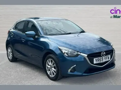 Used Mazda 2 73 HP (53 kW) 2019 Blue Hatchback