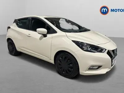 Used Nissan Micra Acenta 92 HP (67 kW) 2022 White Hatchback