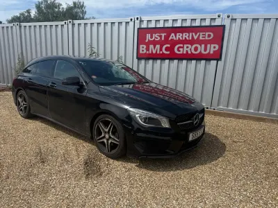 Used Mercedes CLA180 AMG 122 HP (89 kW) 2016 Black Coupe