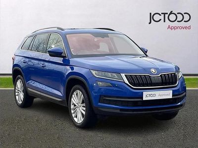 Used Skoda Kodiaq SE L 147 HP (108 kW) 2021 Blue SUV