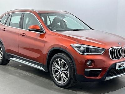 Used BMW X1 xLine 192 HP (141 kW) 2018 Orange SUV