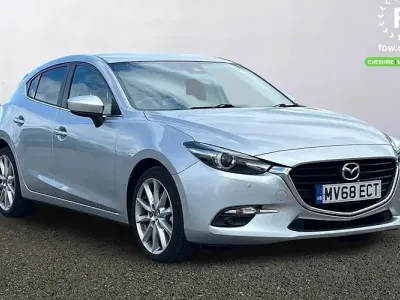 Used Mazda 3 Inclusive 120 HP (88 kW) 2018 Silver Hatchback