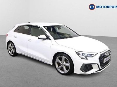 Used Audi A3 S-Line 2022 White Sedan