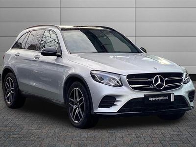 Used Mercedes GLC250 AMG 211 HP (155 kW) 2019 Iridium silver Estate