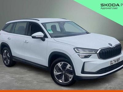 Used Skoda Kodiaq SE 147 HP (108 kW) 2024 Moon white metallic SUV