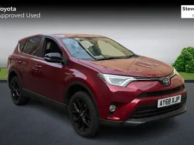 Used Toyota RAV4 Hybrid 197 HP (144 kW) 2018 Red SUV