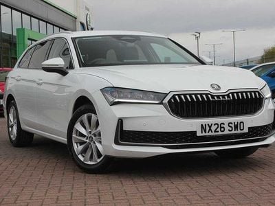 New Skoda Superb SE Technology 147 HP (108 kW) 2026 Pure white Estate