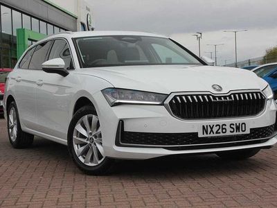 New Skoda Superb SE Technology 150 HP (110 kW) 2026 Pure white Estate
