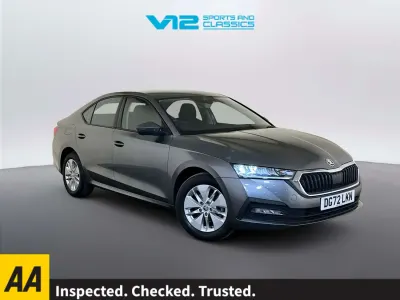 Usado Skoda Octavia SE Technology 150 CV (110 kW) 2022 Gris Utilitario