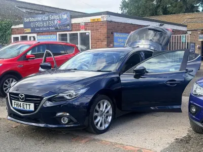 Used Mazda 3 Inclusive 120 HP (88 kW) 2014 Blue Hatchback