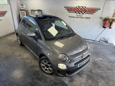 Used Fiat 500C Rock 69 HP (50 kW) 2020 Grey Cabriolet