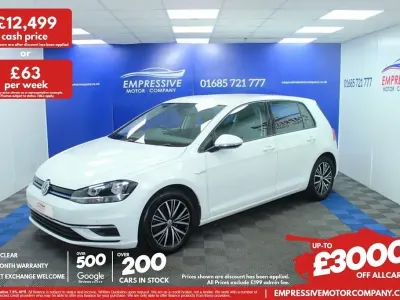 Używany VW Golf VII SE 130 KM (95 kW) 2019 Biały Hatchback