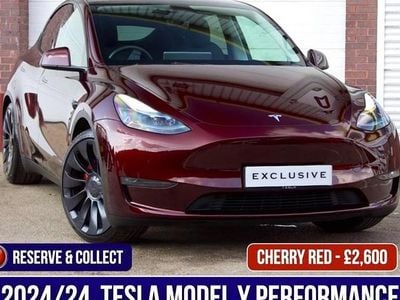 Used 2024 Tesla Model Y Performance SUV | £40,350 (Expensive)