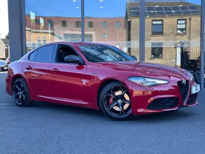 Used Alfa Romeo Giulia Ti 280 HP (205 kW) 2019 Red Sedan