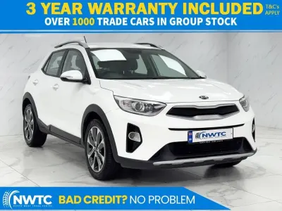 Used Kia Stonic 98 HP (72 kW) 2018 White SUV