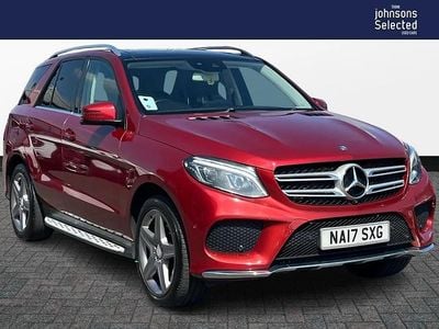 Used Mercedes GLE350 AMG Line Premium 254 HP (186 kW) 2017 Red SUV