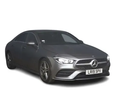 Used Mercedes CLA200 AMG line 163 HP (119 kW) 2019 Grey Coupe
