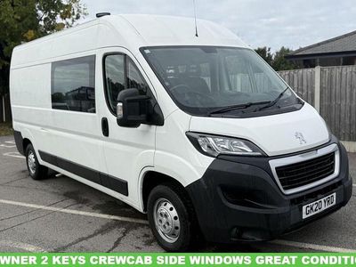 Used Peugeot Boxer Business-Line 130 HP (95 kW) 2020 White Van