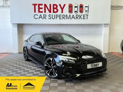 Used Audi S5 Black Edition 341 HP (250 kW) 2022 Black Coupe