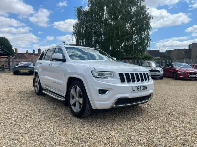Used Jeep Grand Cherokee Overland 243 HP (178 kW) 2014 White SUV