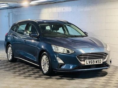 Blue Used 2020 Ford Focus Titanium Estate | £4,989 (Super price)
