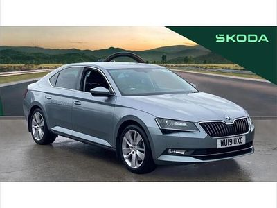 Used Skoda Superb SE L Executive 150 HP (110 kW) 2019 Grey Hatchback