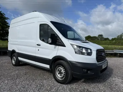 Used Ford Transit 130 HP (95 kW) 2018 White Van