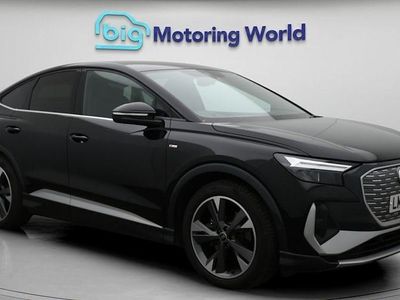 Black Used 2022 Audi Q4 Sportback e-tron S-Line SUV | £20,800 (Fair price)