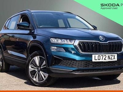 Used Skoda 110 R SE Drive 81 HP (59 kW) 2022 Petrol blue metallic Estate