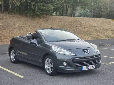 Used Peugeot 207 Sport 120 HP (88 kW) 2010 Grey Cabriolet