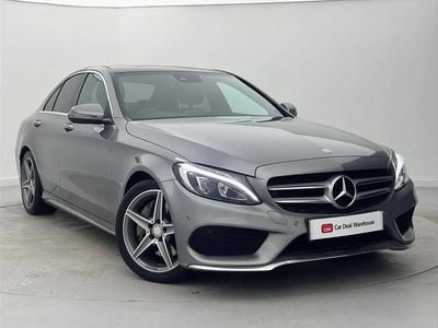 Used Mercedes C250 AMG Line Premium Plus 200 HP (147 kW) 2016 Silver Sedan