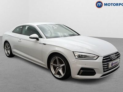 Used Audi A5 Sport 150 HP (110 kW) 2019 White Coupe