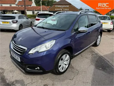 Used Peugeot 2008 Allure 92 HP (67 kW) 2015 Blue SUV