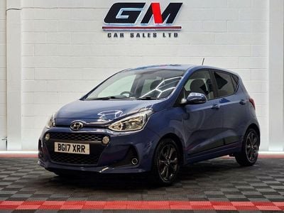 Blue Used 2017 Hyundai i10 Premium SE Hatchback | £4,795 (Good price)