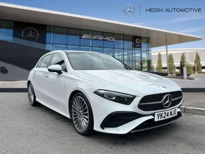 Käytetty Mercedes A200 AMG Line Premium Plus 163 HP (119 kW) 2024 Valkoinen Viistoperä