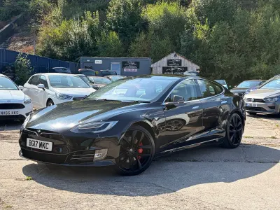 Used Tesla Model S 500 kW (680 HP) 2017 Black Hatchback