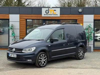 Used VW Caddy Highline 150 HP (110 kW) 2017 Blue MPV
