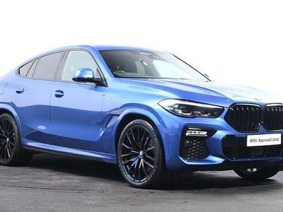 Used BMW X6 M Sport 340 HP (250 kW) 2021 Blue SUV