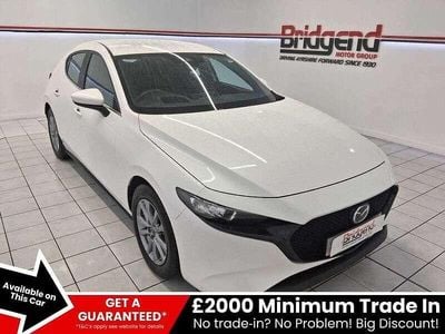 Begagnad Mazda 3 2023 Vit Halvkombi