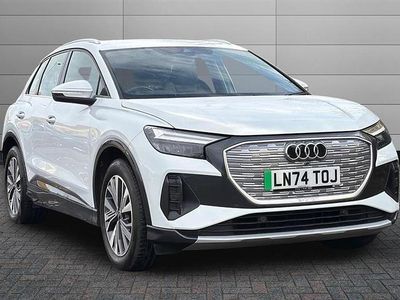 White Used 2024 Audi Q4 e-tron Sport SUV | £31,795 (Fair price)