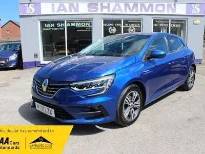 Used Renault Mégane II Iconic 113 HP (83 kW) 2021 Blue Sedan